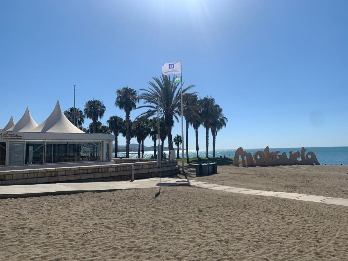 Homely Malagueta Junto Al Mar, Parking Privado Bajo Suplemento Lägenhet Málaga